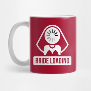 Bride Loading (Hen Night / Bachelorette Party / White) Mug